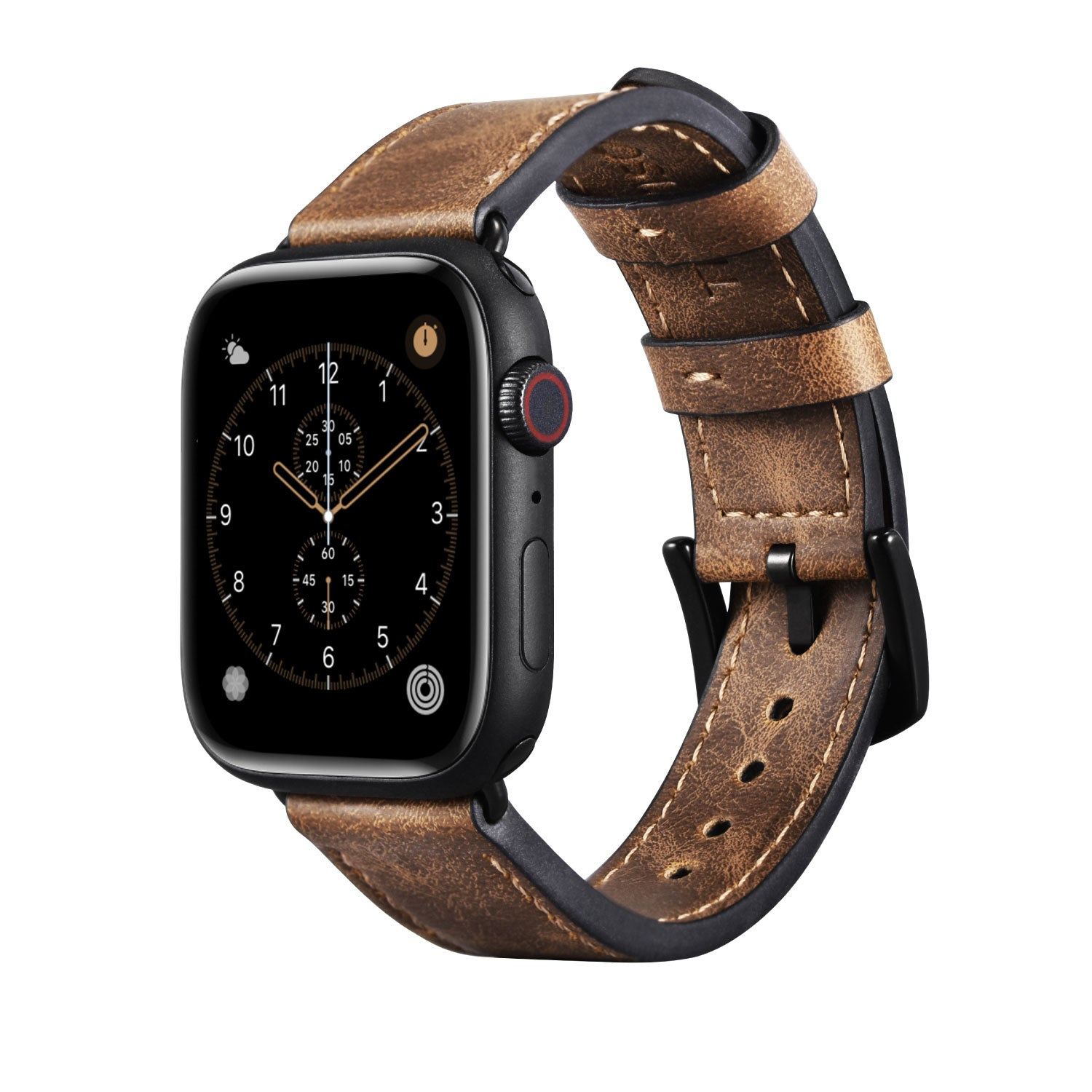 Hellbraunes Apple Watchband