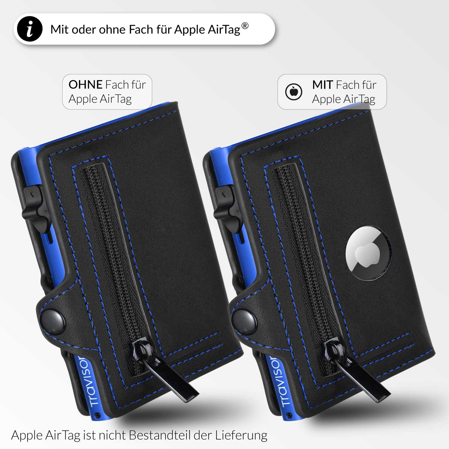Travison Smart Wallet/SchwarzBlau/Nein