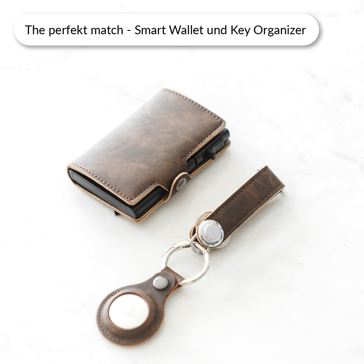 Der Key Organizer und das Smart Wallet in Braun - die perfekte Kombination/Braun