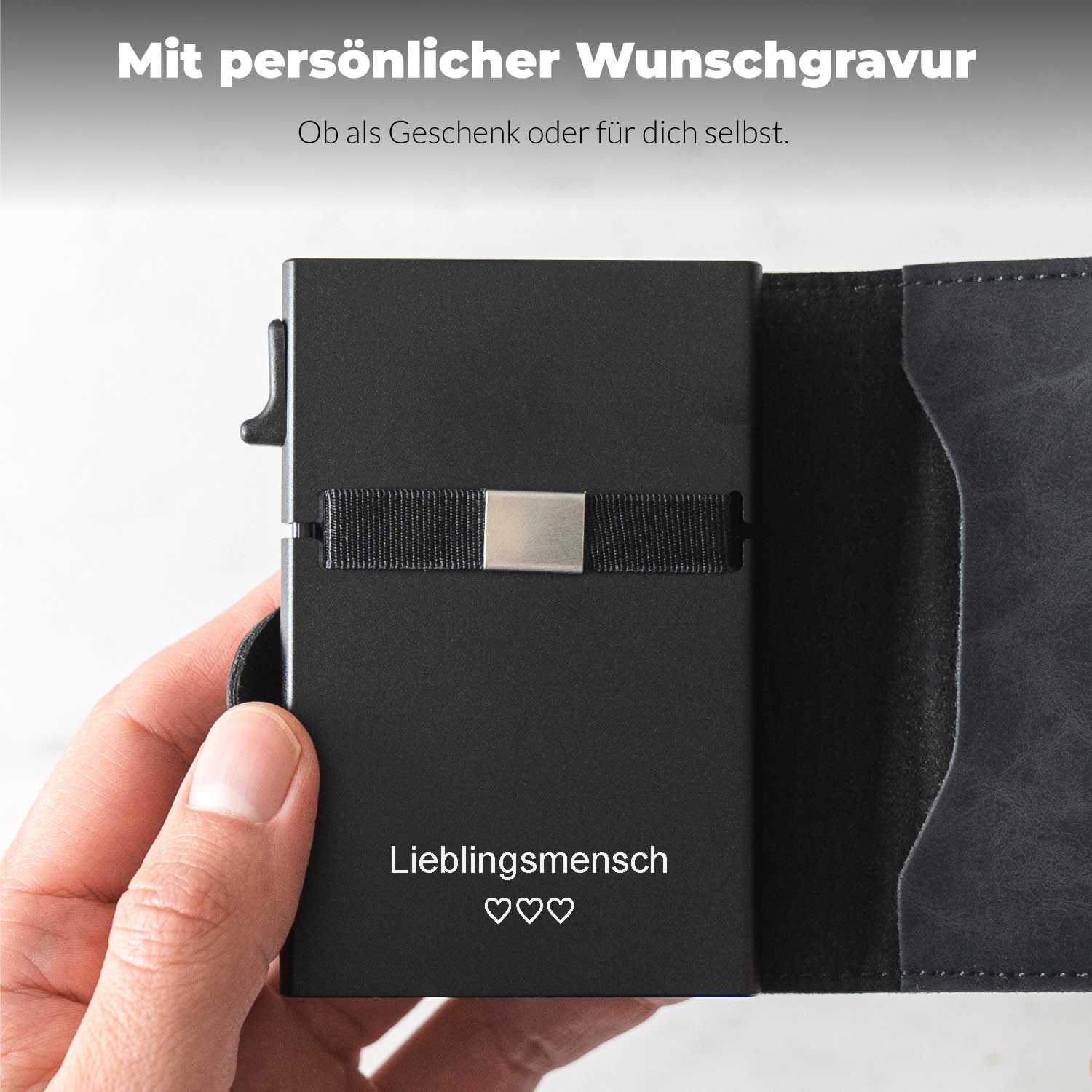 Das perfekte Geschenk: Smart Wallet für den stilvollen Mann/Braun/Ja