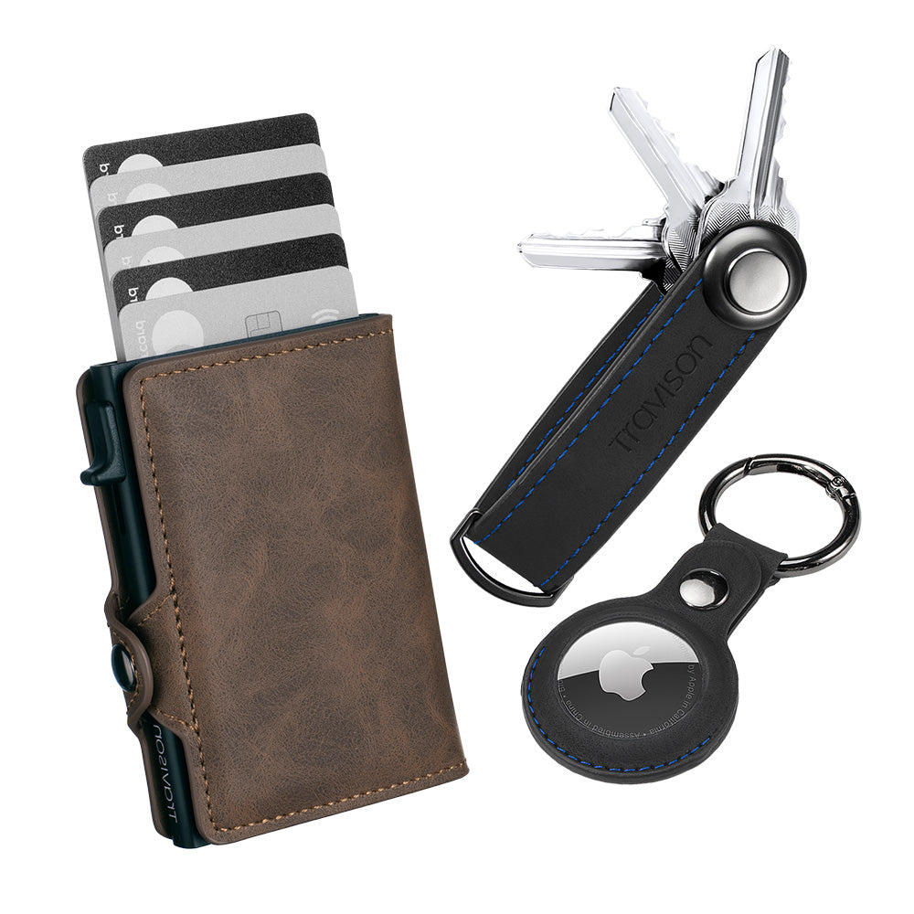 Smart Wallet + Key Organizer