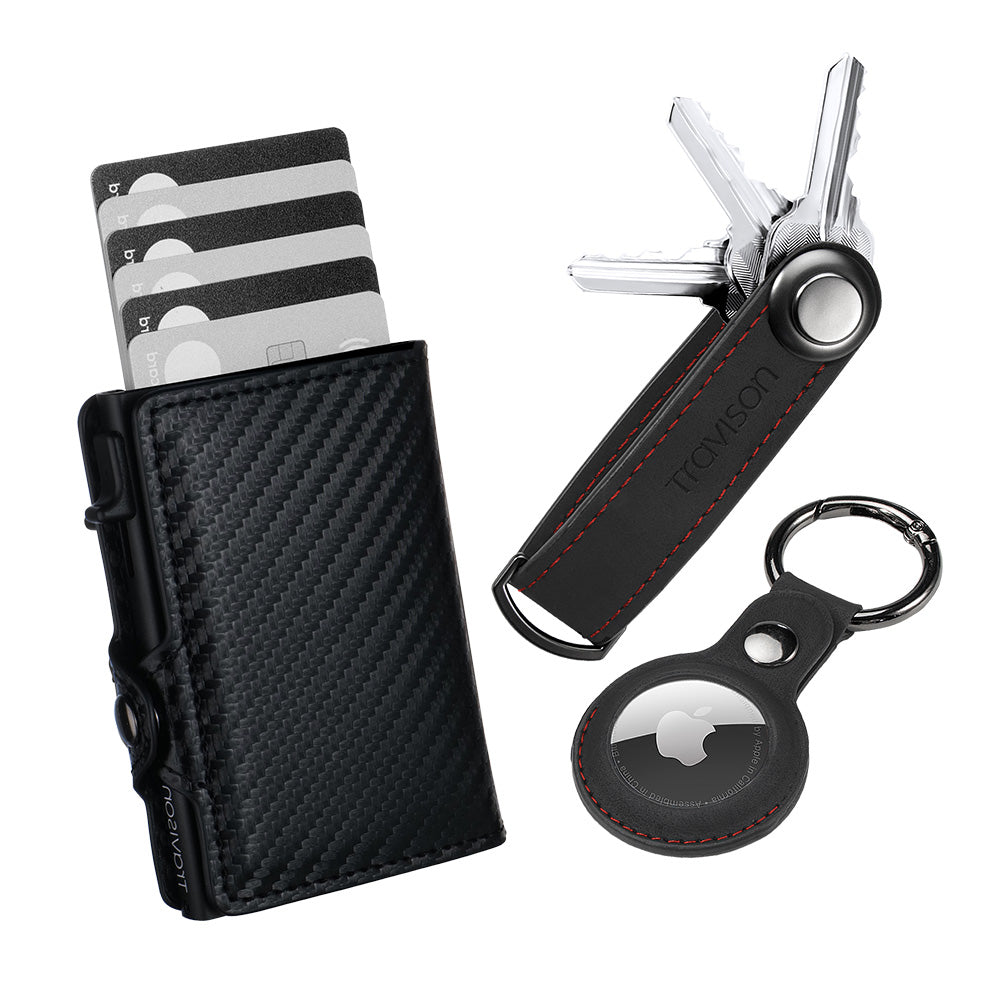 Smart Wallet + Key Organizer
