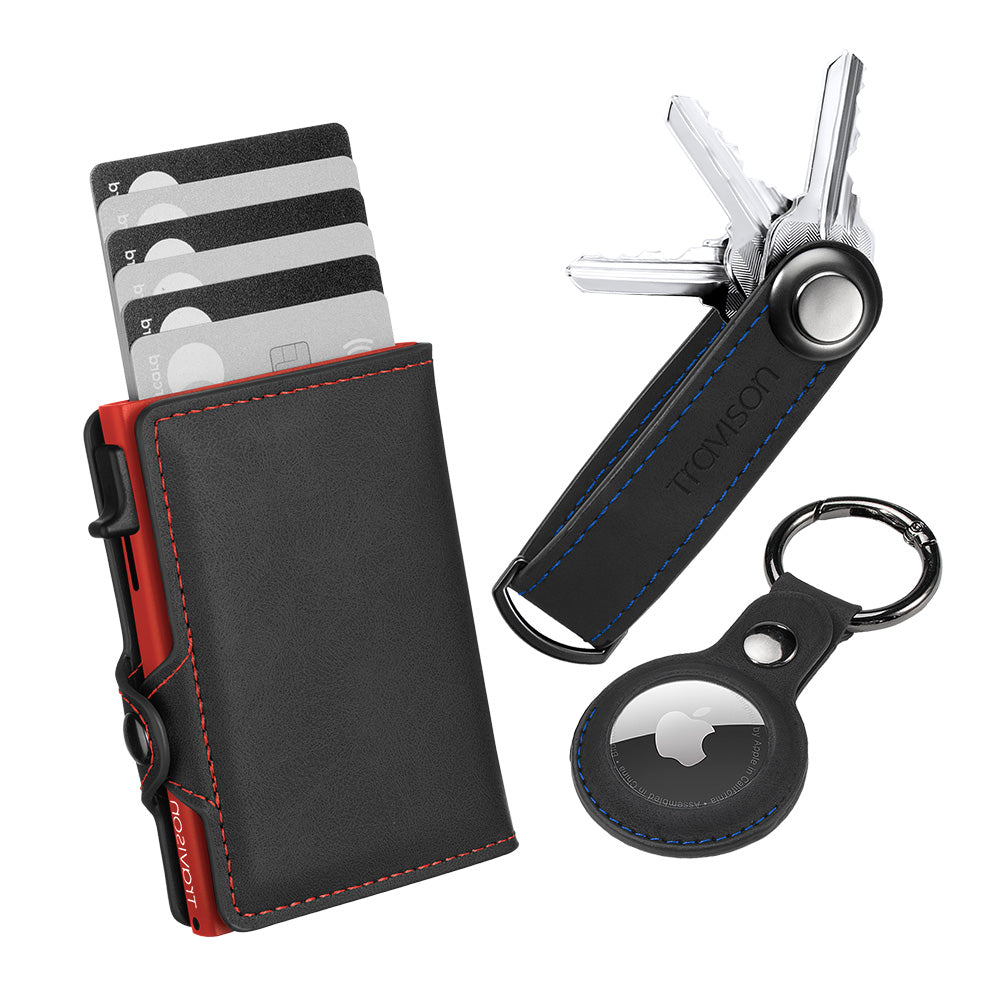 Smart Wallet + Key Organizer