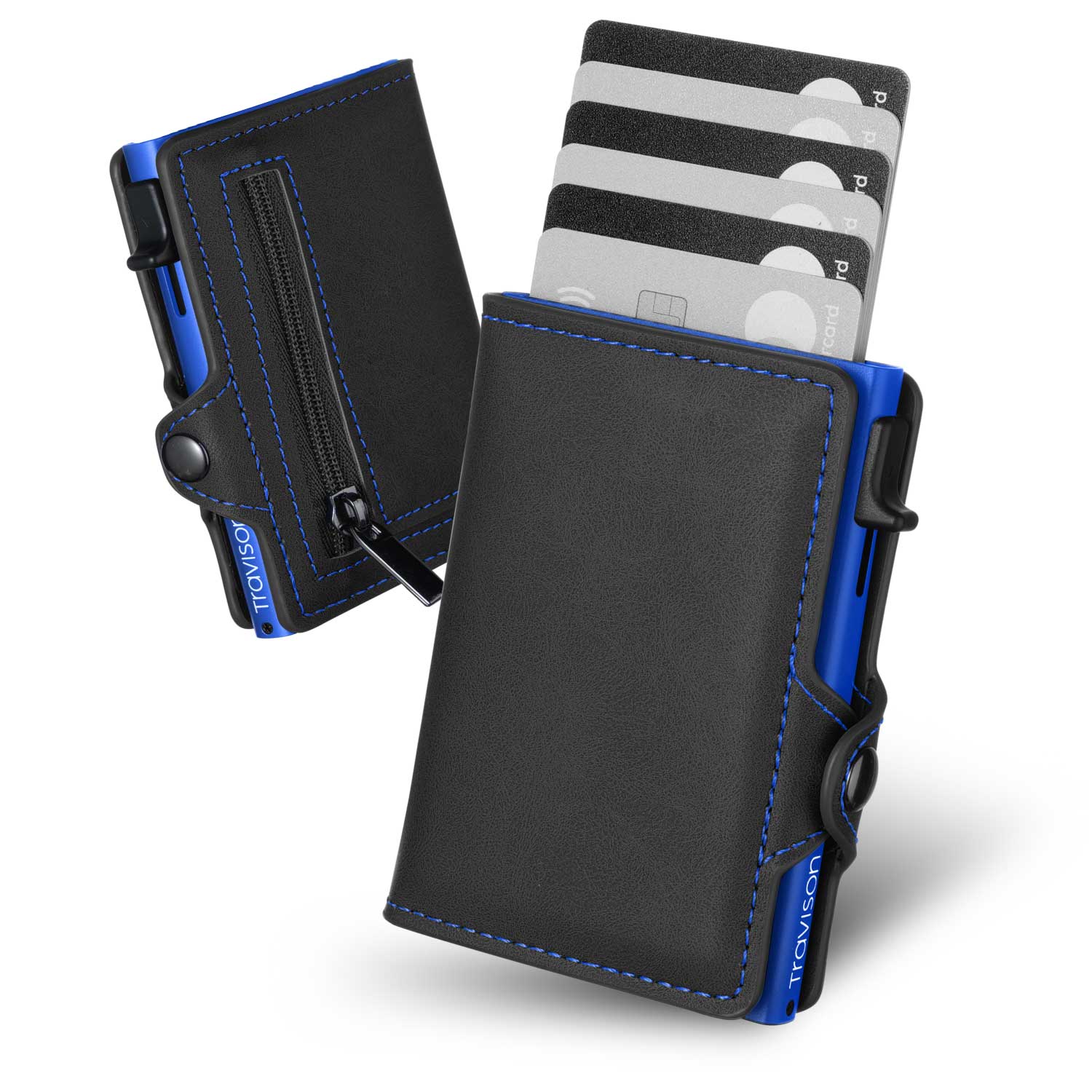 Travison Smart Wallet/SchwarzBlau/Nein