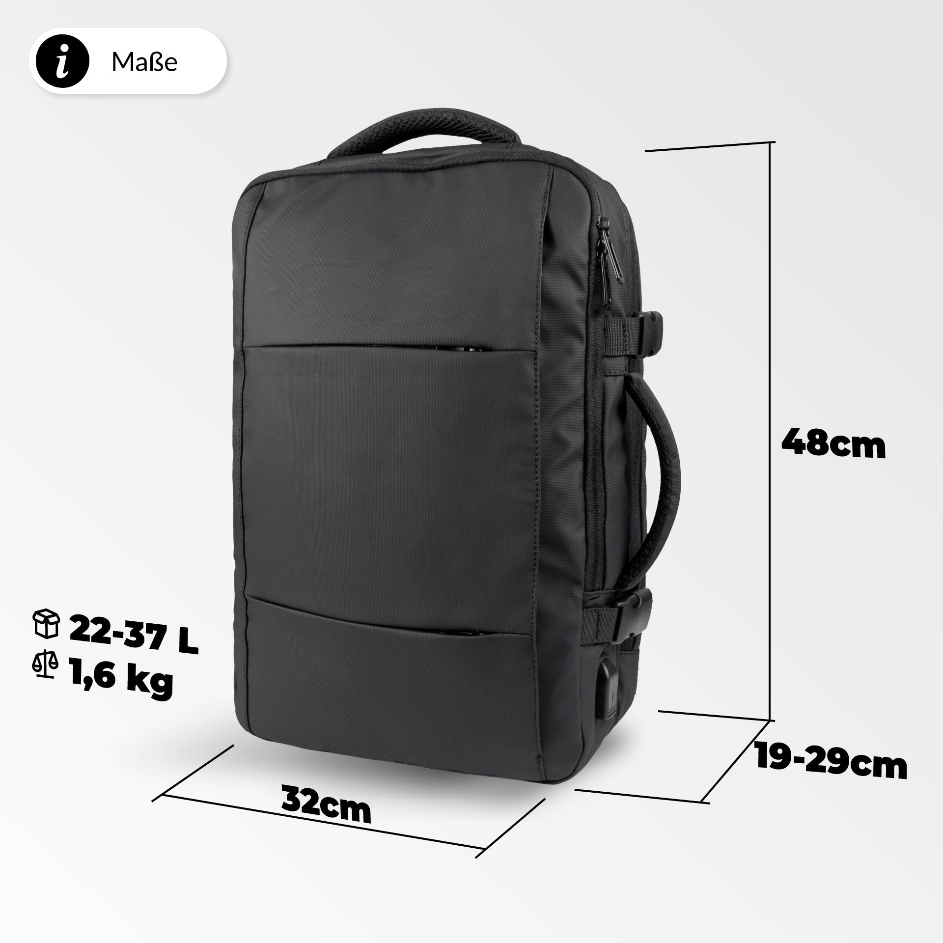 Travison Travelpack Max Maße