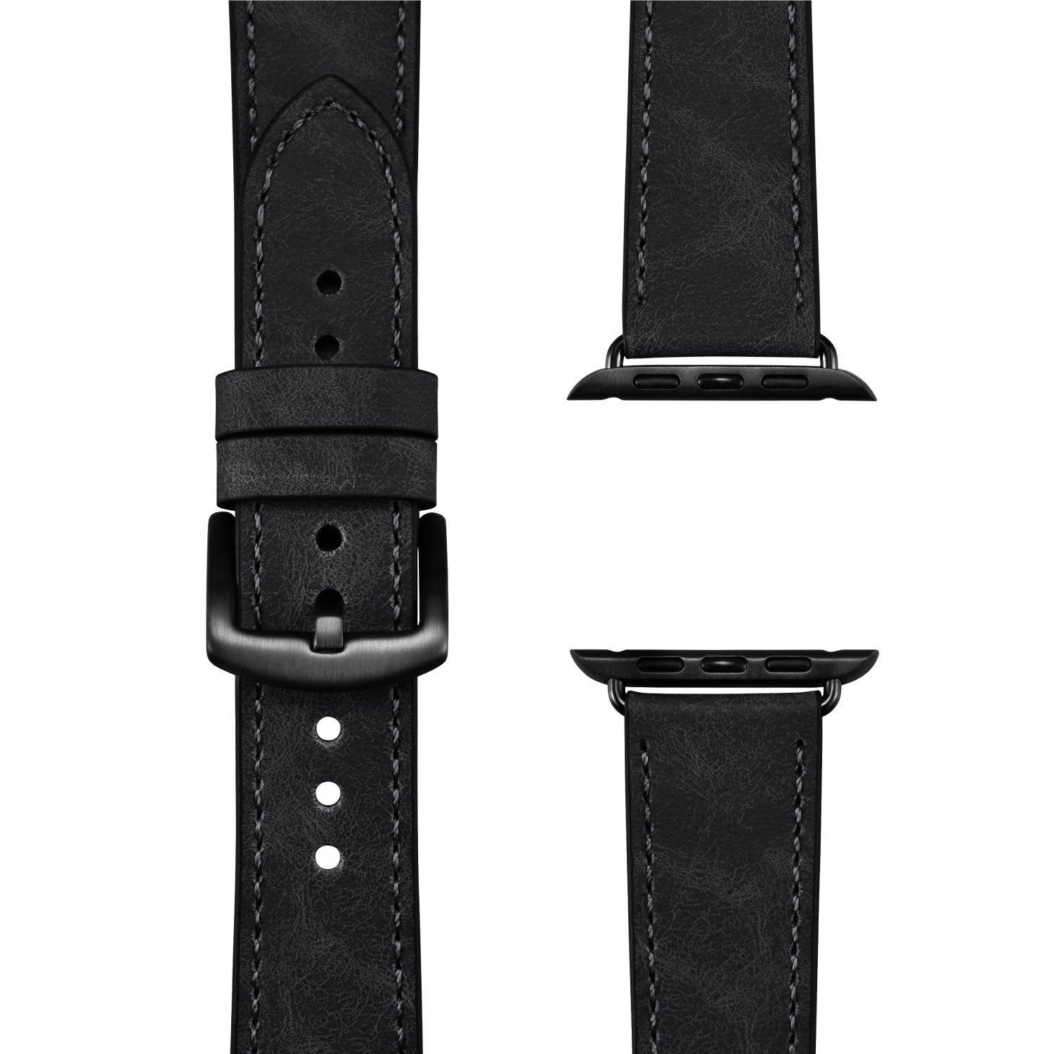 Applewatchband in der Farbe Schwarz/Schwarz