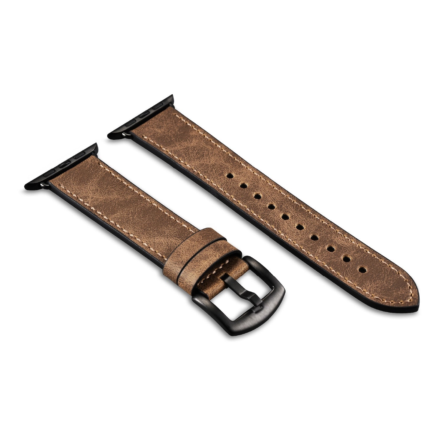 Watchbänder mit persönlicher Gravur/Hellbraun